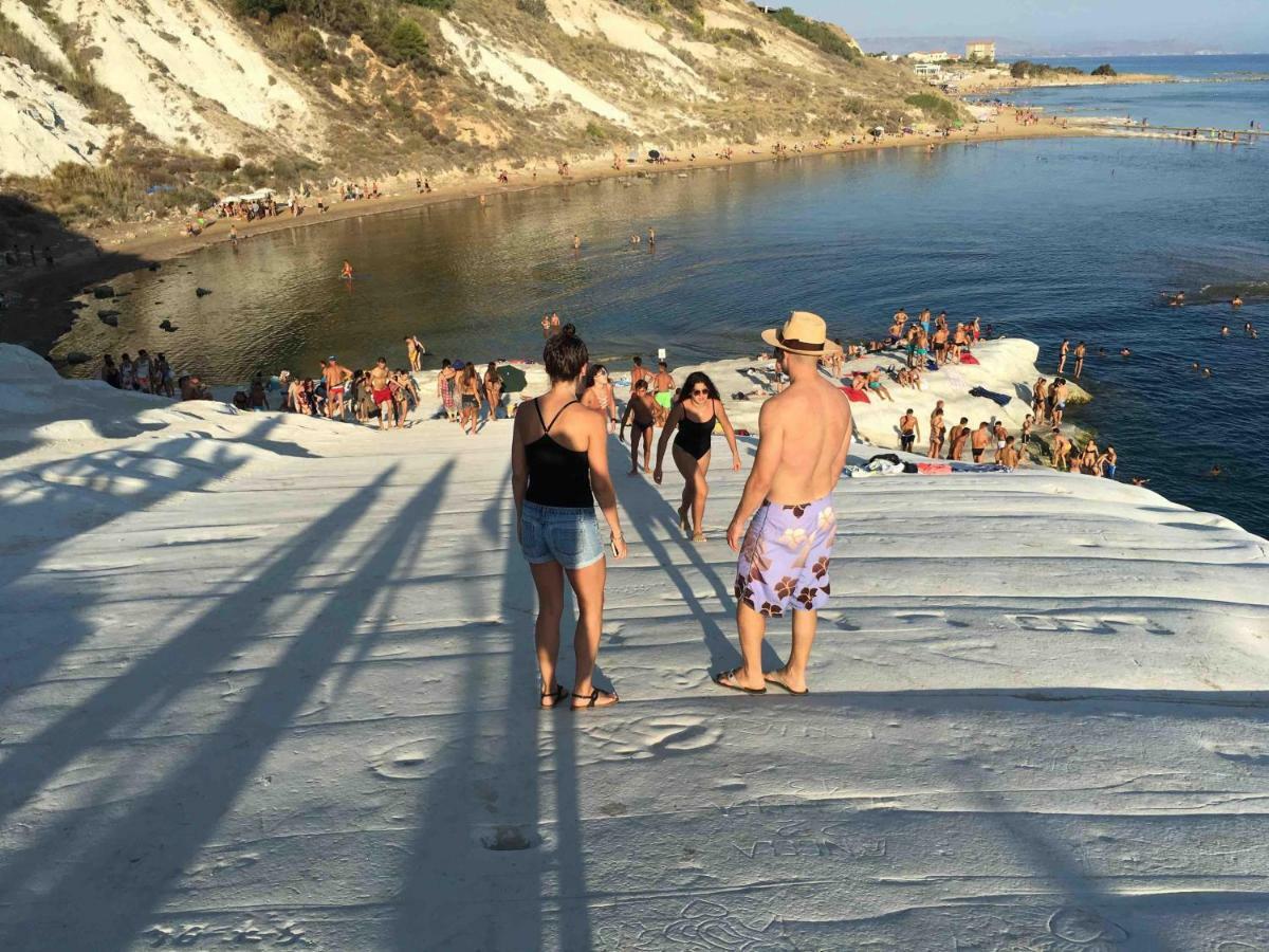 Fronte Mare Siculiana Marina Leilighet Eksteriør bilde